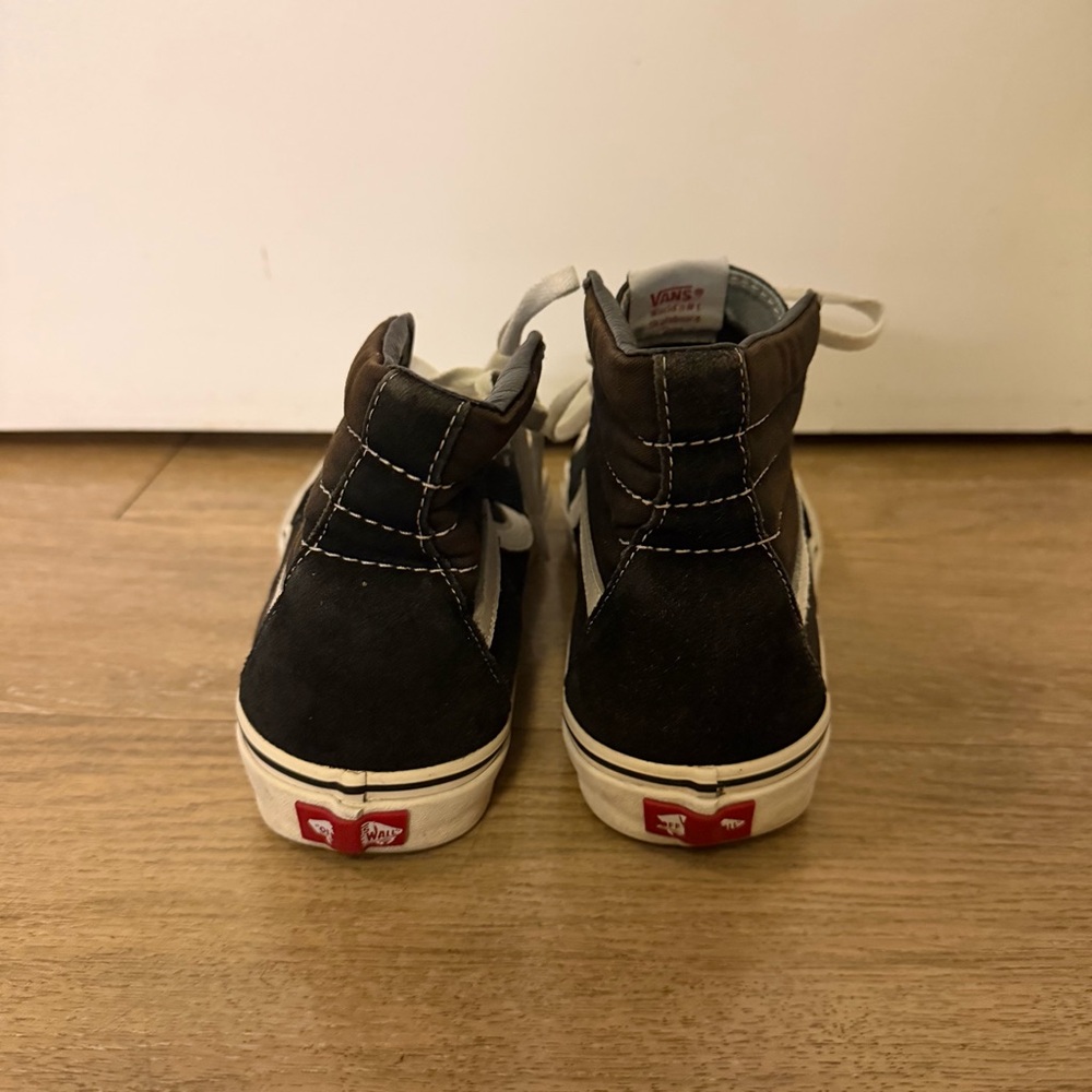 Vans Classic Black and White High-Tops men size 9.5 - Picture 4 of 5